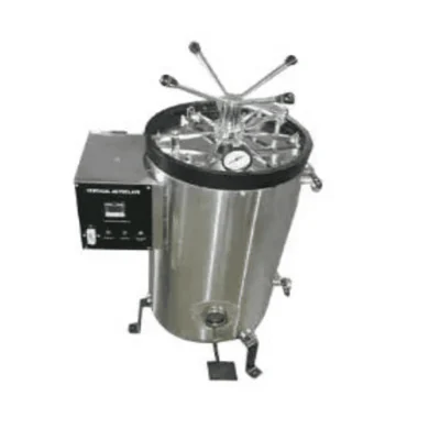Semi-Automatic Double Wall Vertical Autoclave, For Industrial, 2 KW